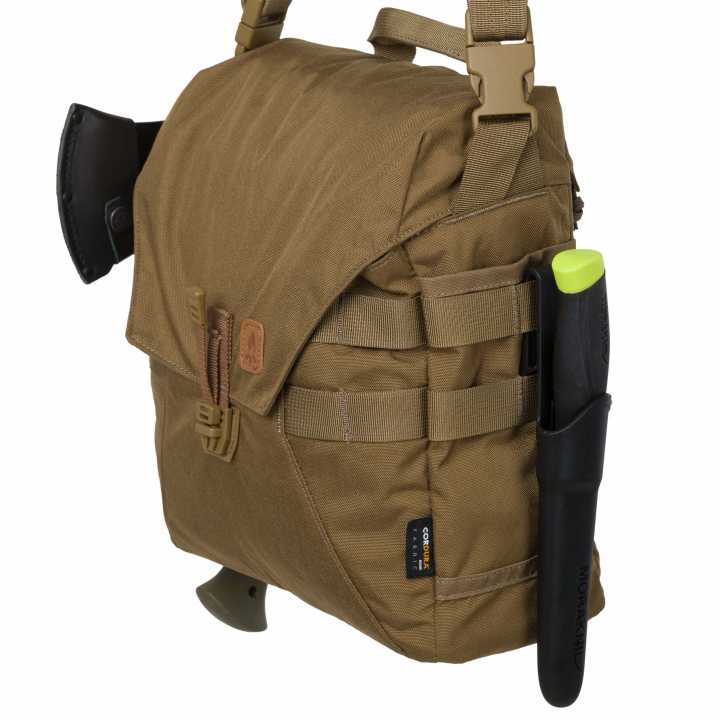 Bushcraft Haversack Tasche Cordura oliv / schwarz