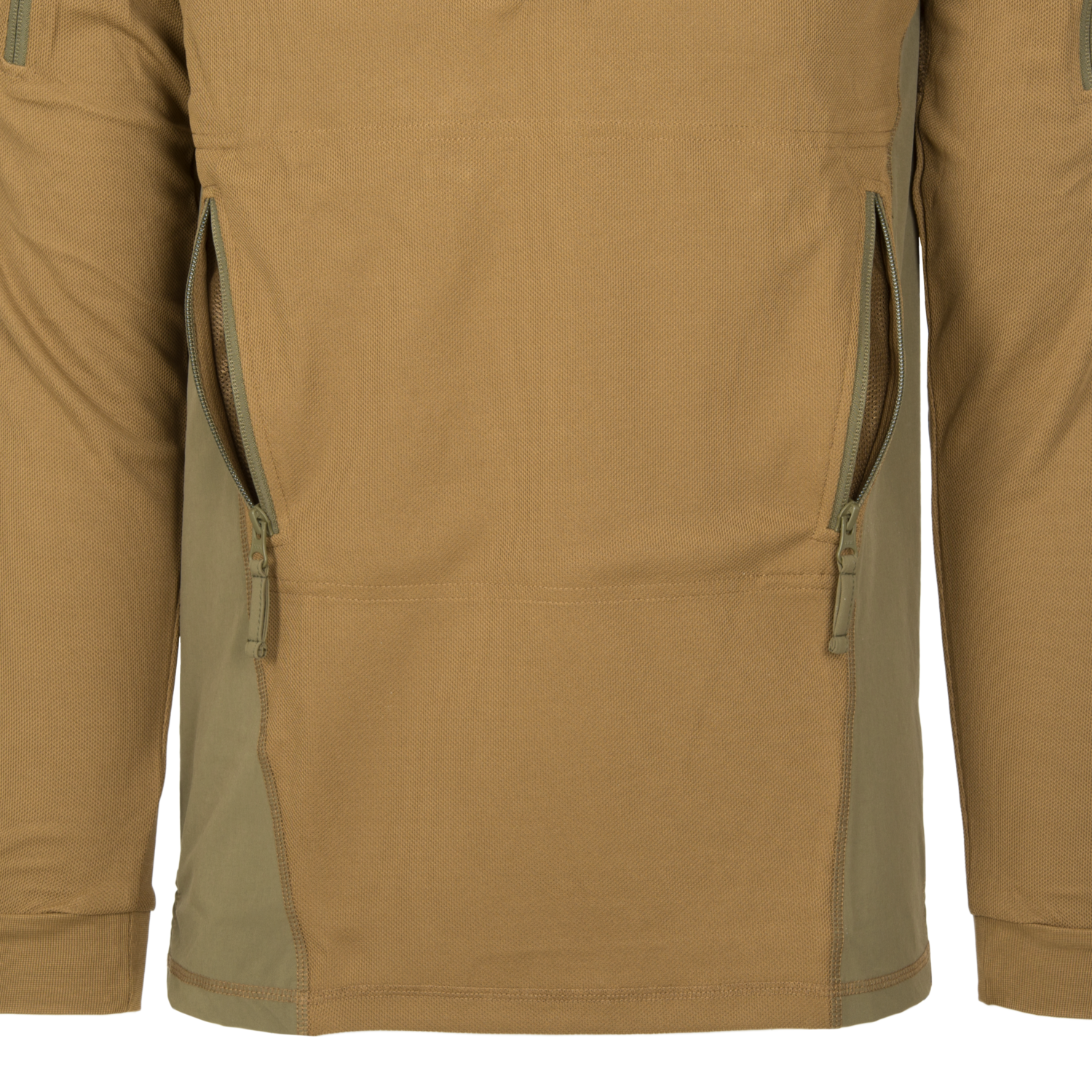 Range Hoodie TopCool coyote/adaptive green