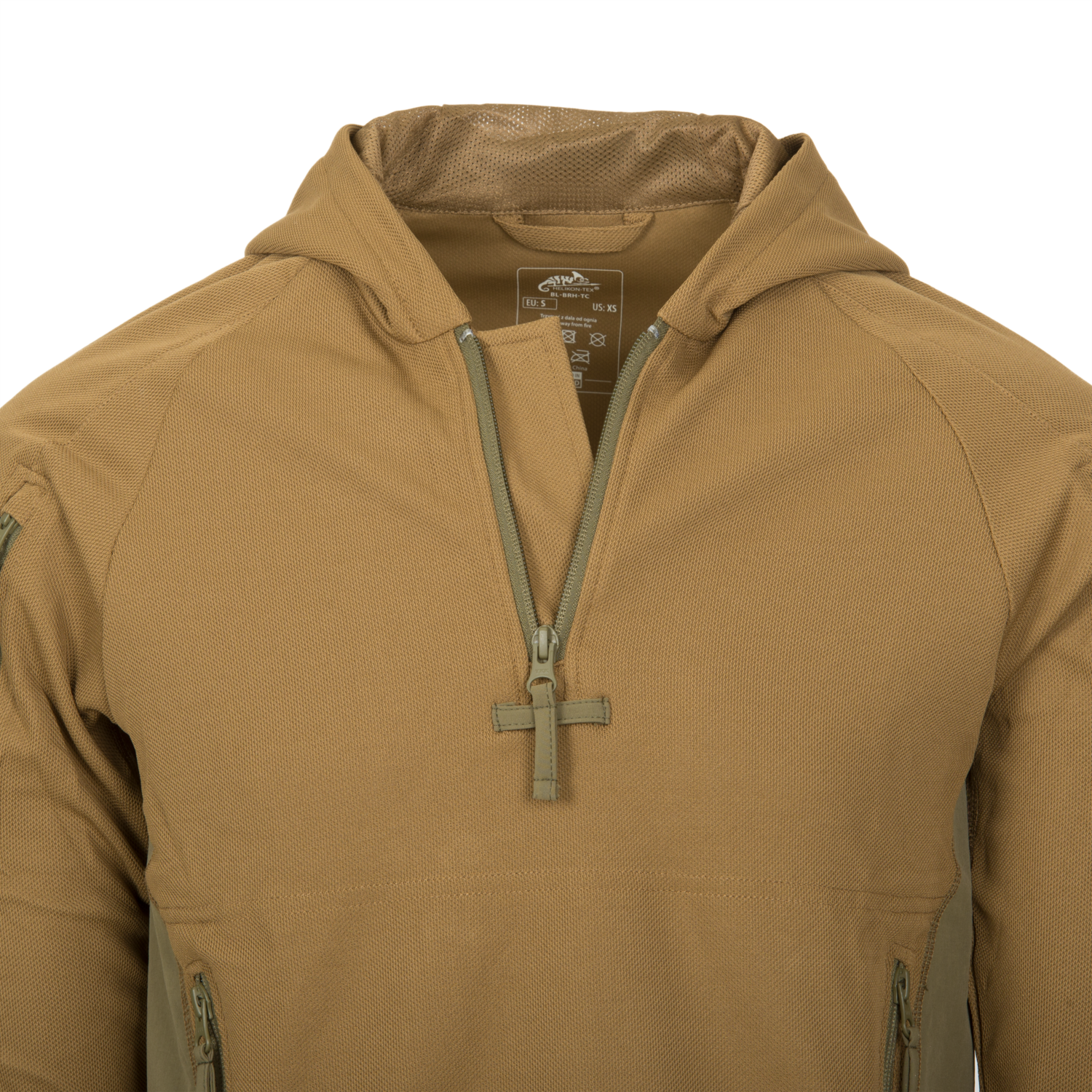 Range Hoodie TopCool coyote/adaptive green