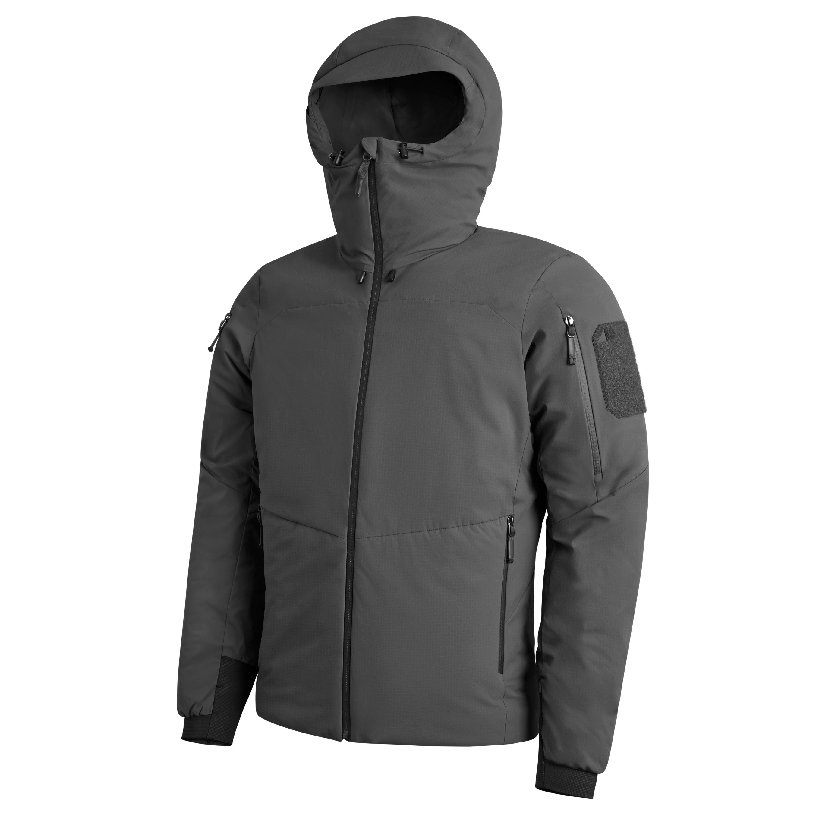 Heavy Insulation Hoody grey