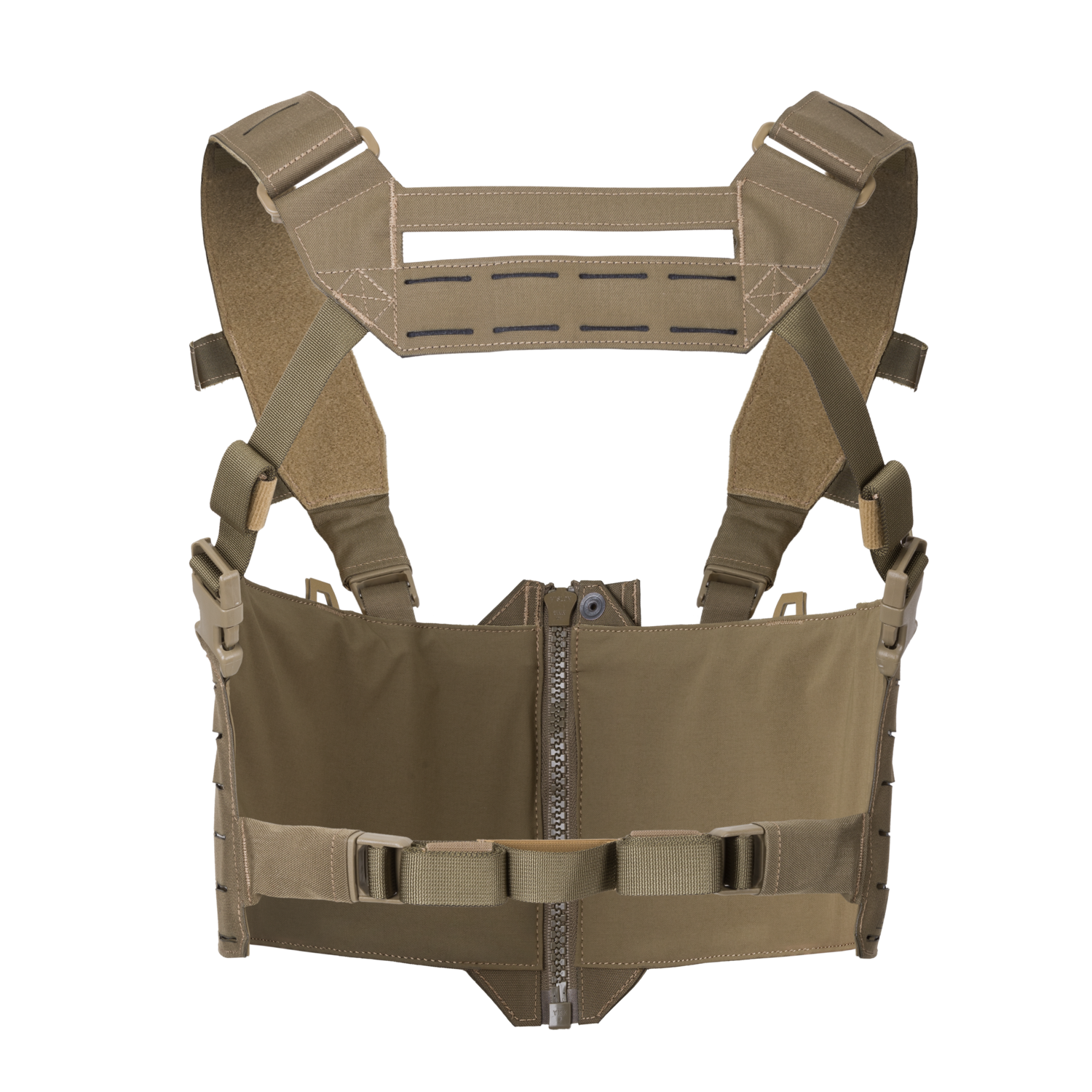WARWICK Zip Front Chest Rig - Coyote Brown
