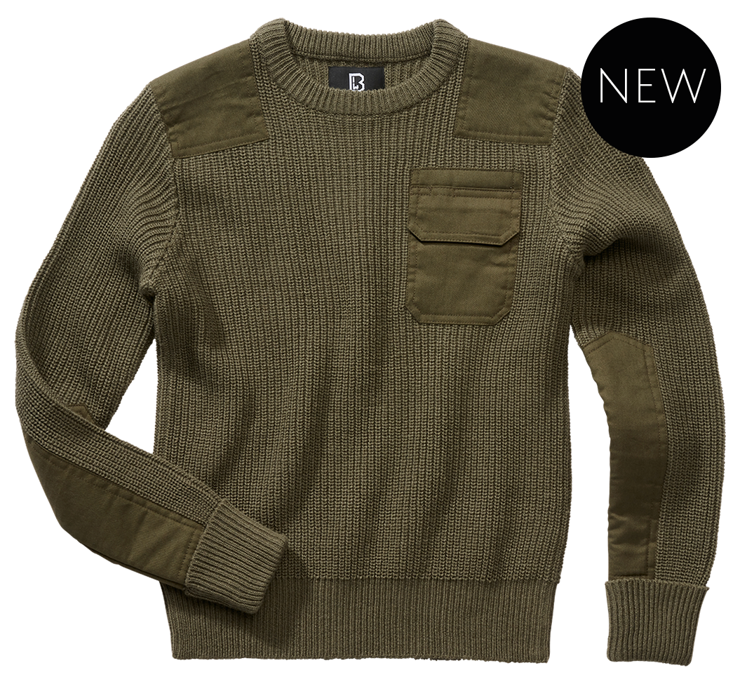 Kids BW Pullover olive
