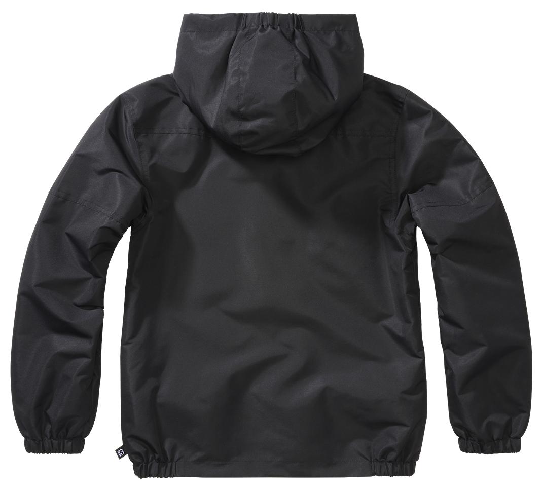 Kids Summerwindbreaker Frontzip black