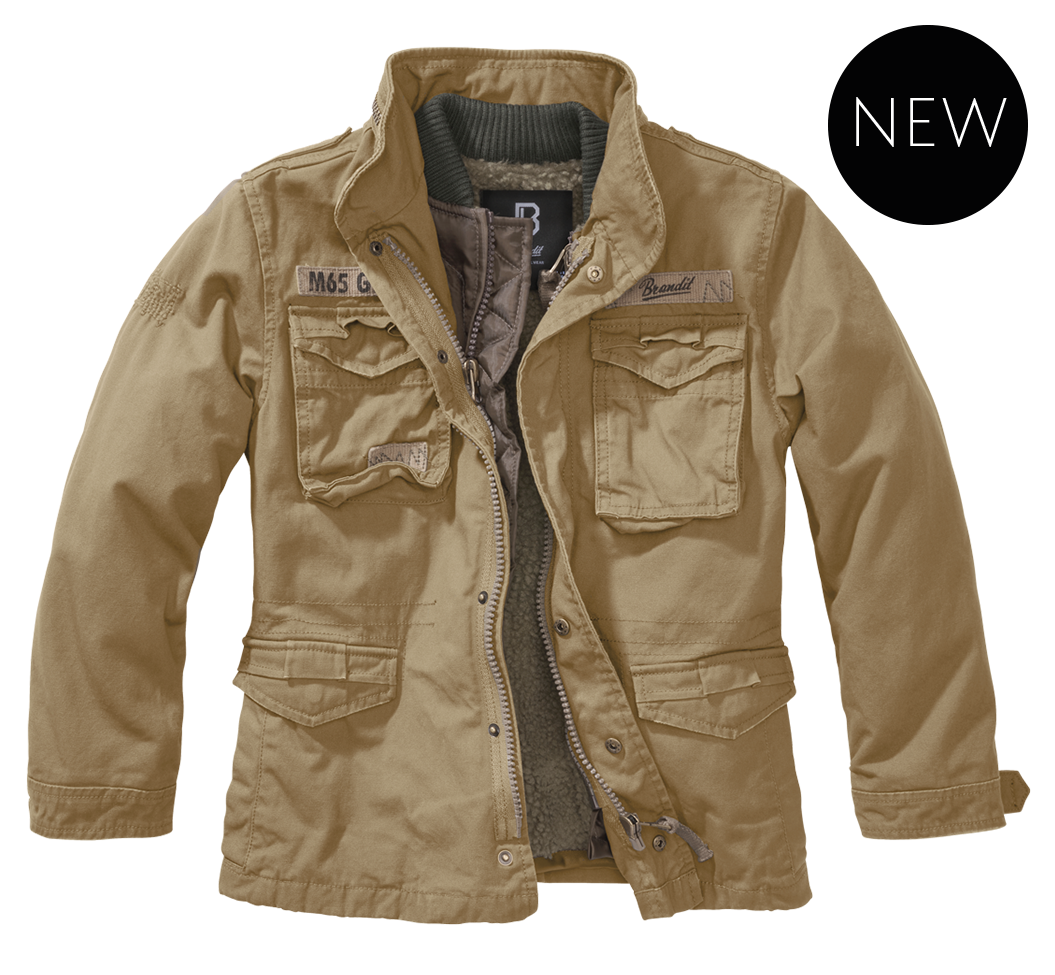 Kids M65 Giant Jacket camel
