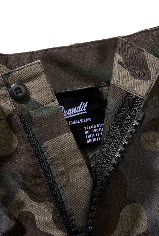 Kids BDU Ripstop Shorts darkcamo