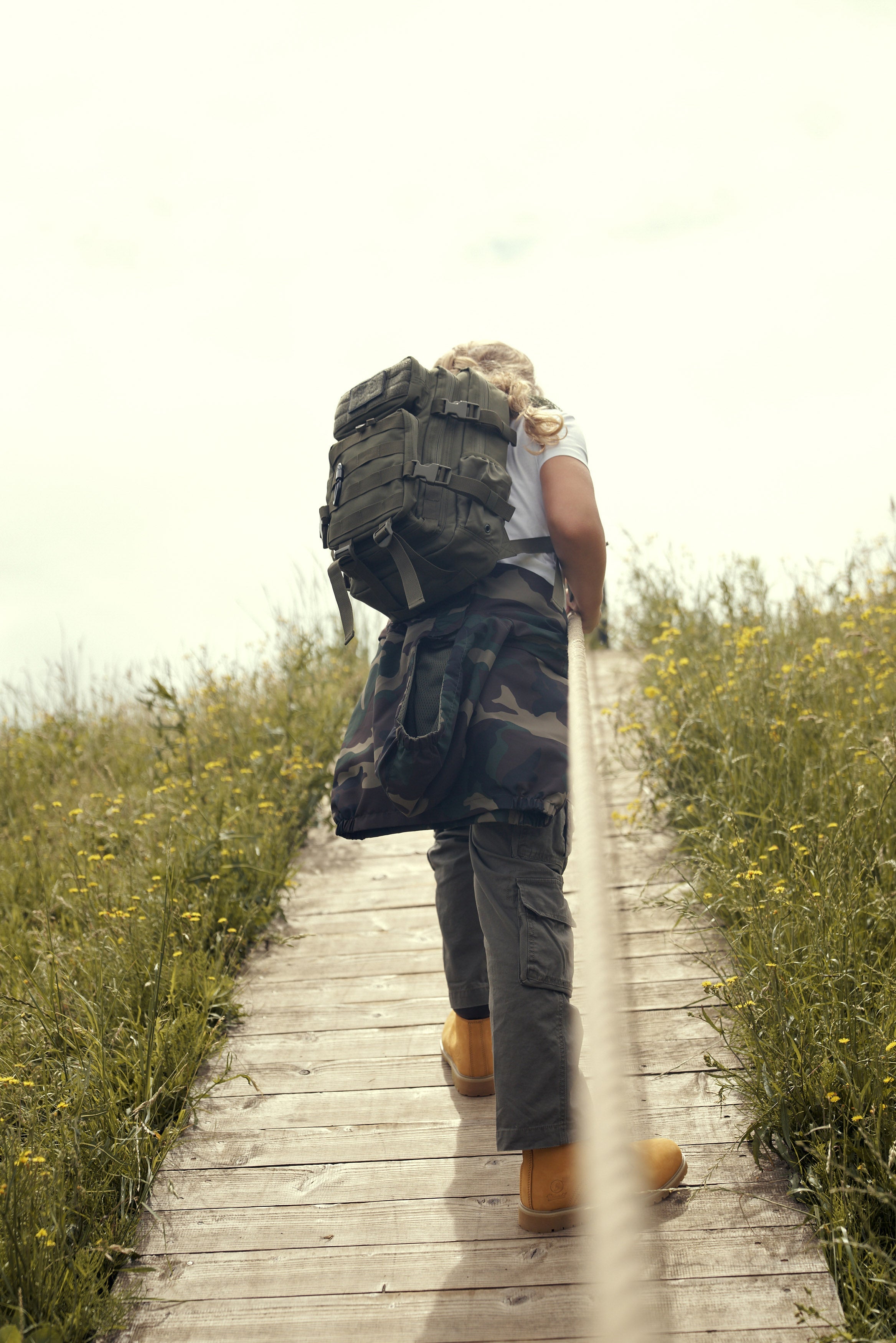 Kids US Cooper Rucksack olive