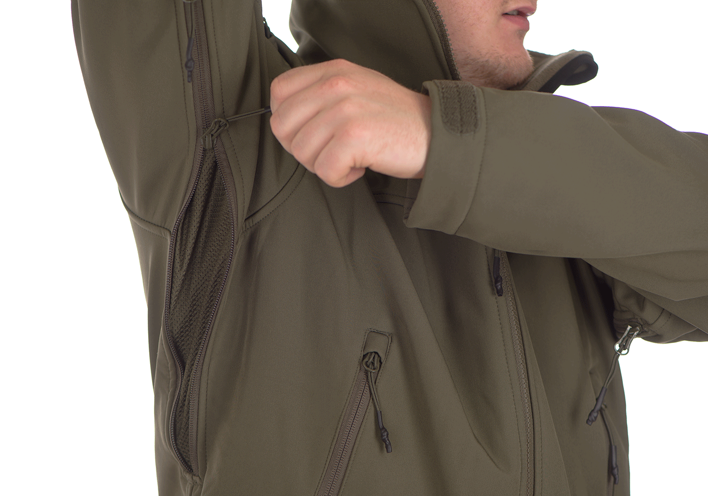 T.O.R.D. Softshell Hoody AR ranger green
