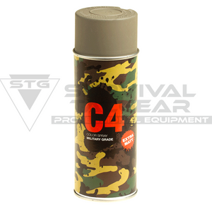 C4 Mil Grade Color Spray Flat Dark Earth