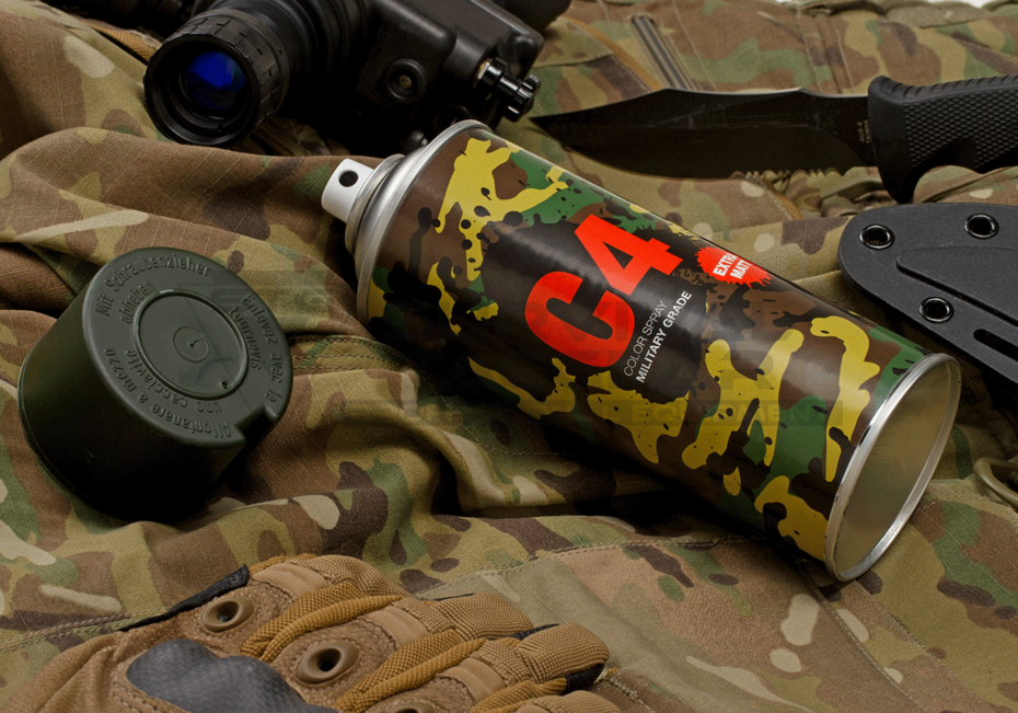 C4 Mil Grade Color Spray RAL 6007