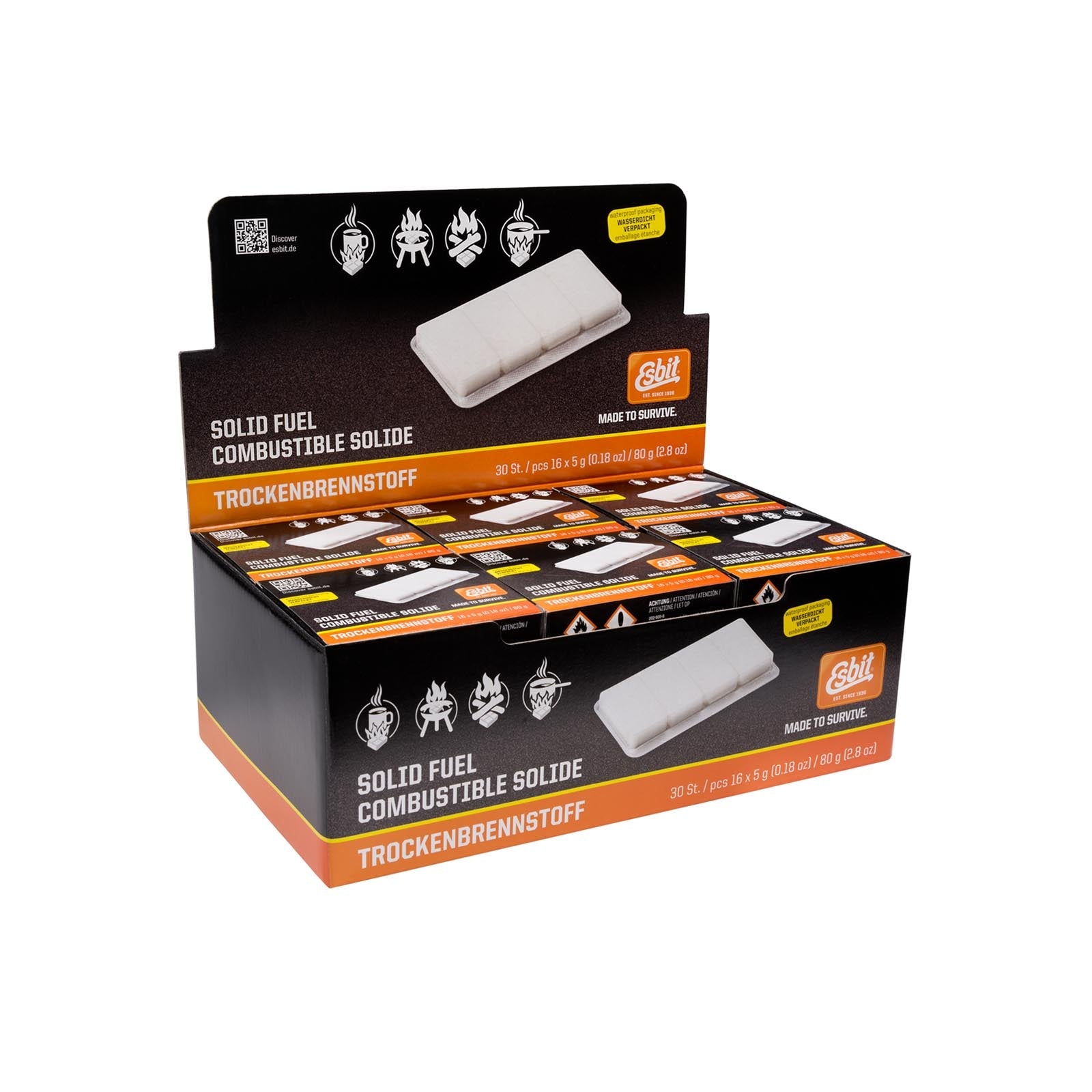 Trockenbrennstoff-Tabletten 16 x 5g