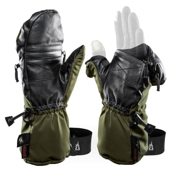 SHELL Handschuh olive