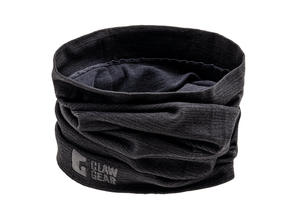 Merino Seamless Neck Gaiter Long schwarz