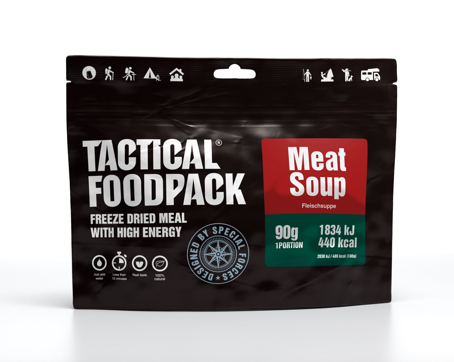 Outdoor Nahrung Fleischsuppe 90g