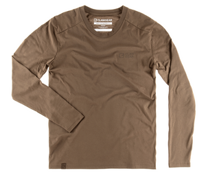 Basic Tee LS stonegrey olive