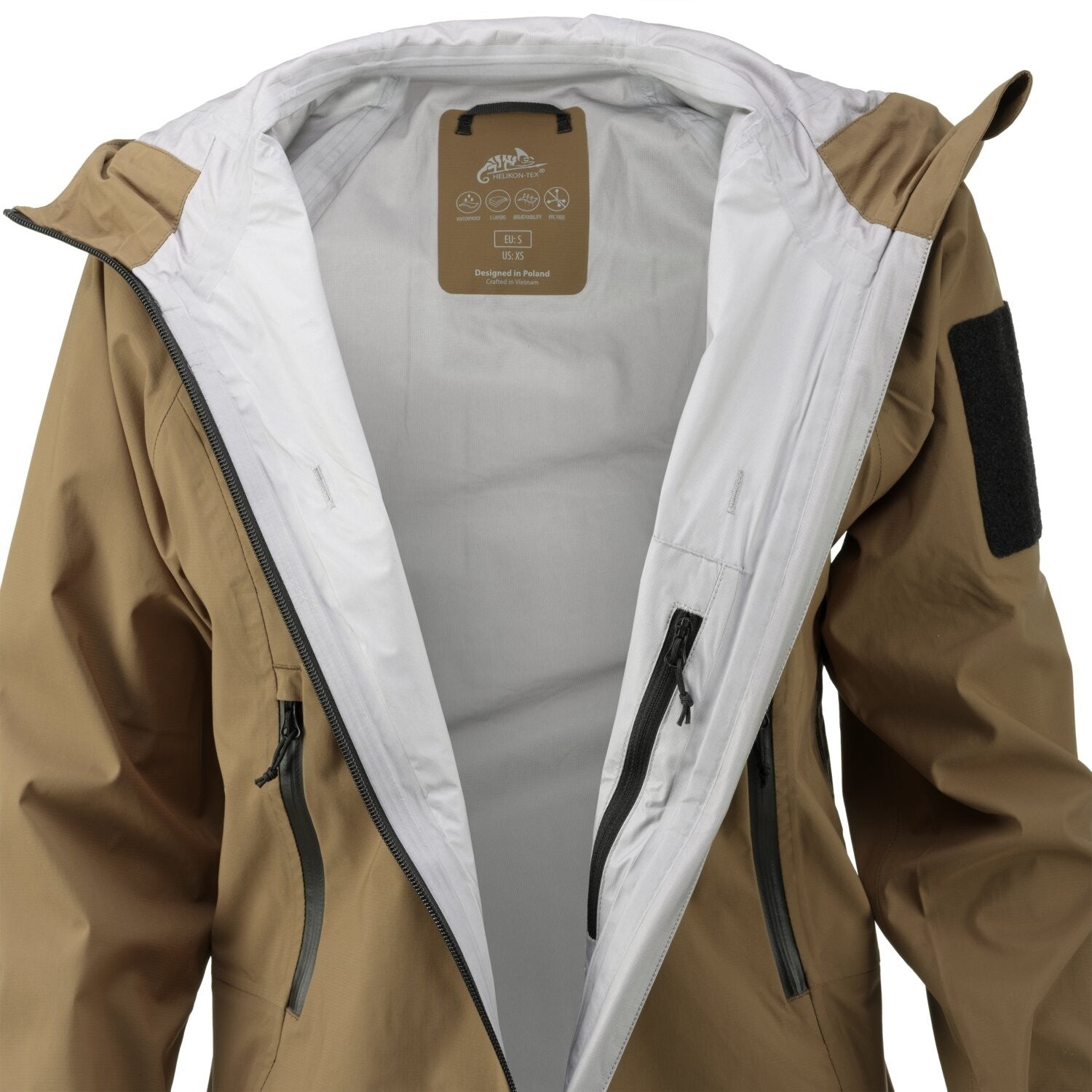 SQUALL Hardshell Jacke shadow grey