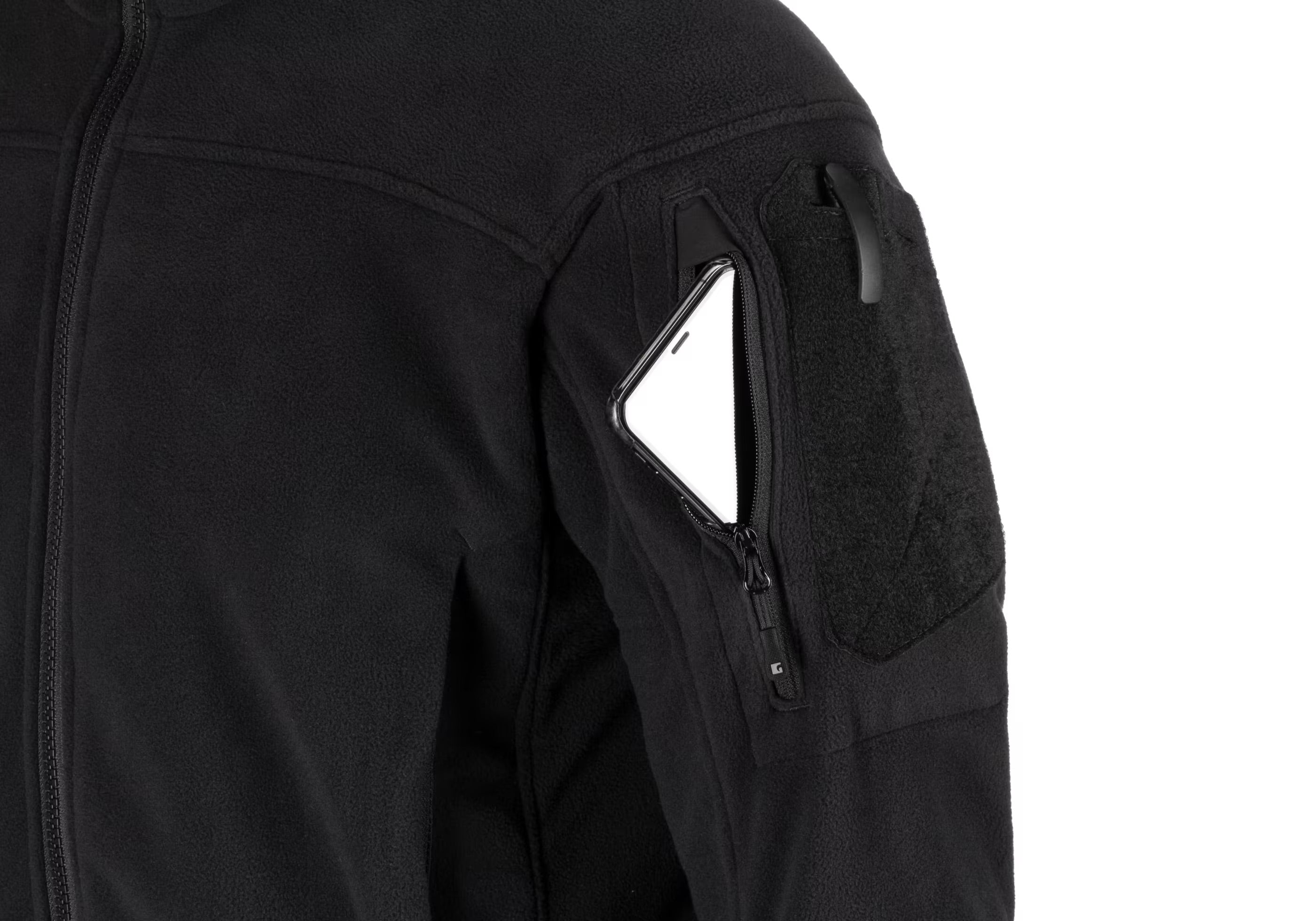 LYNX Fleece Hoodie schwarz