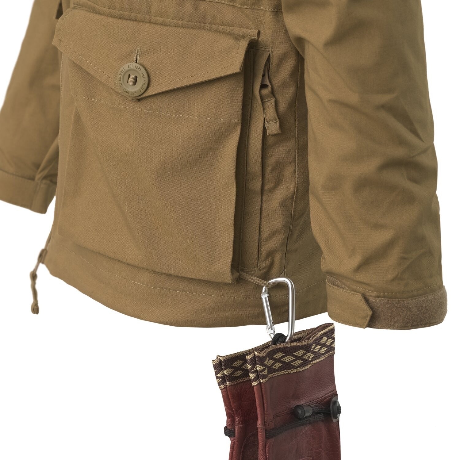 SAS Smock - Duracanvas - schwarz