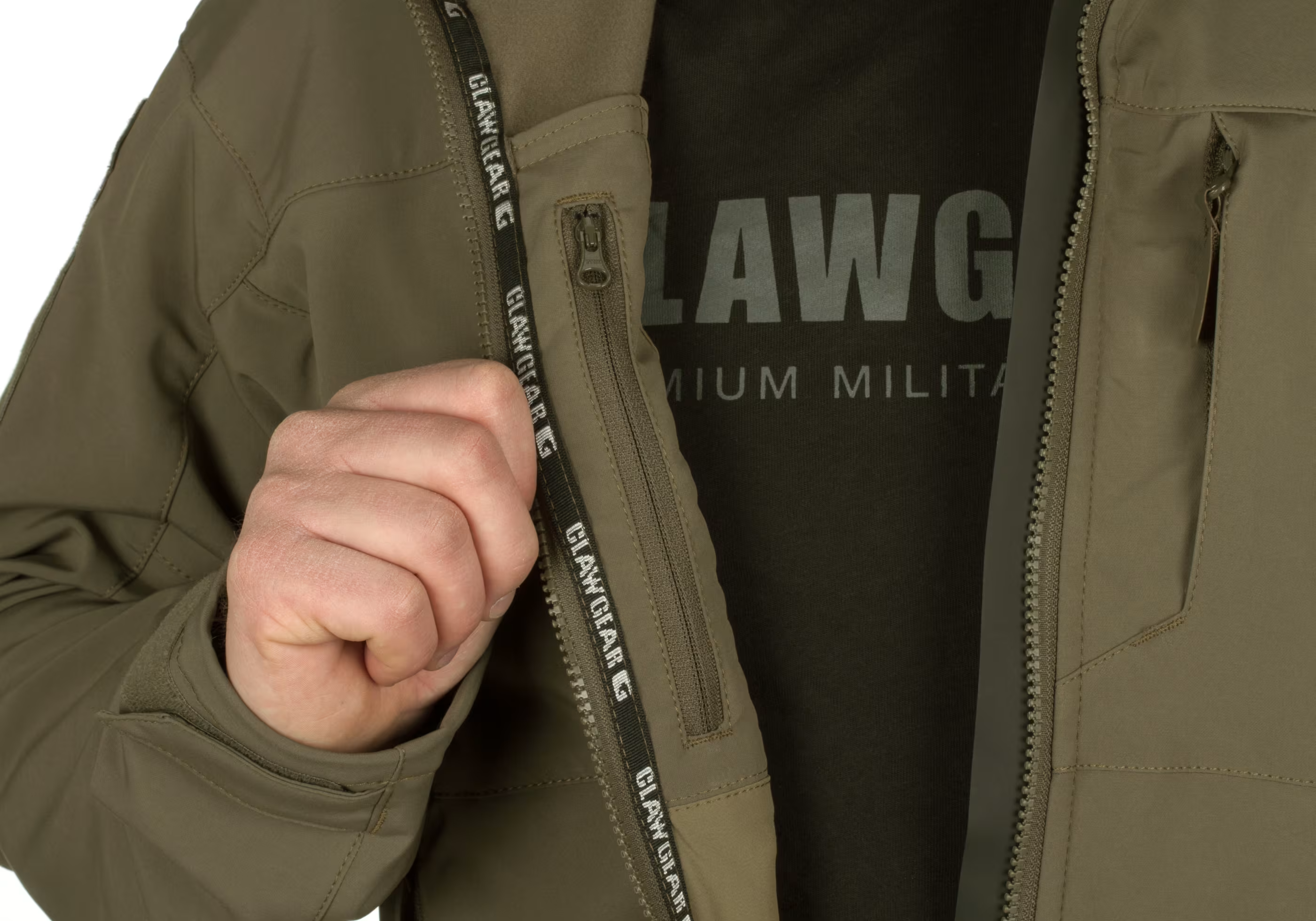 Rapax Softshelljacke oliv