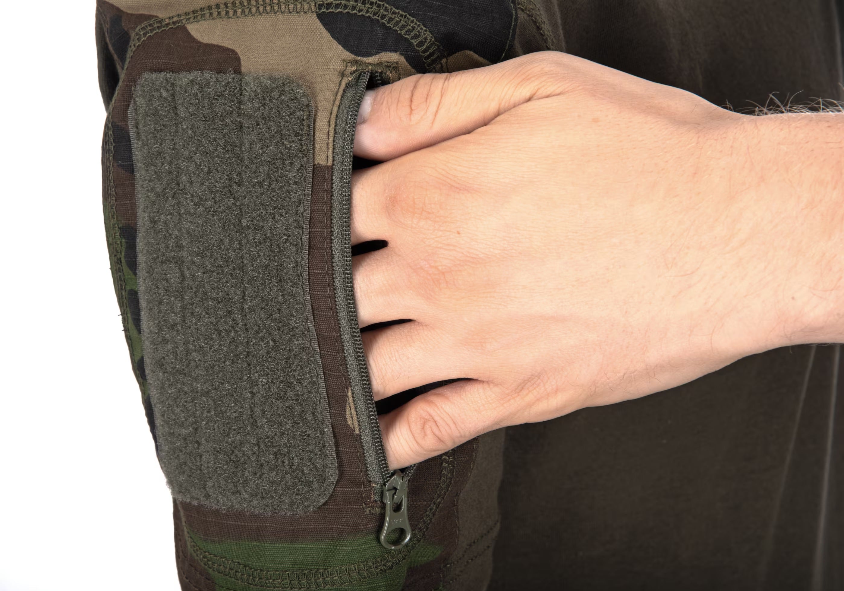 Combat Shirt Kurzarm woodland