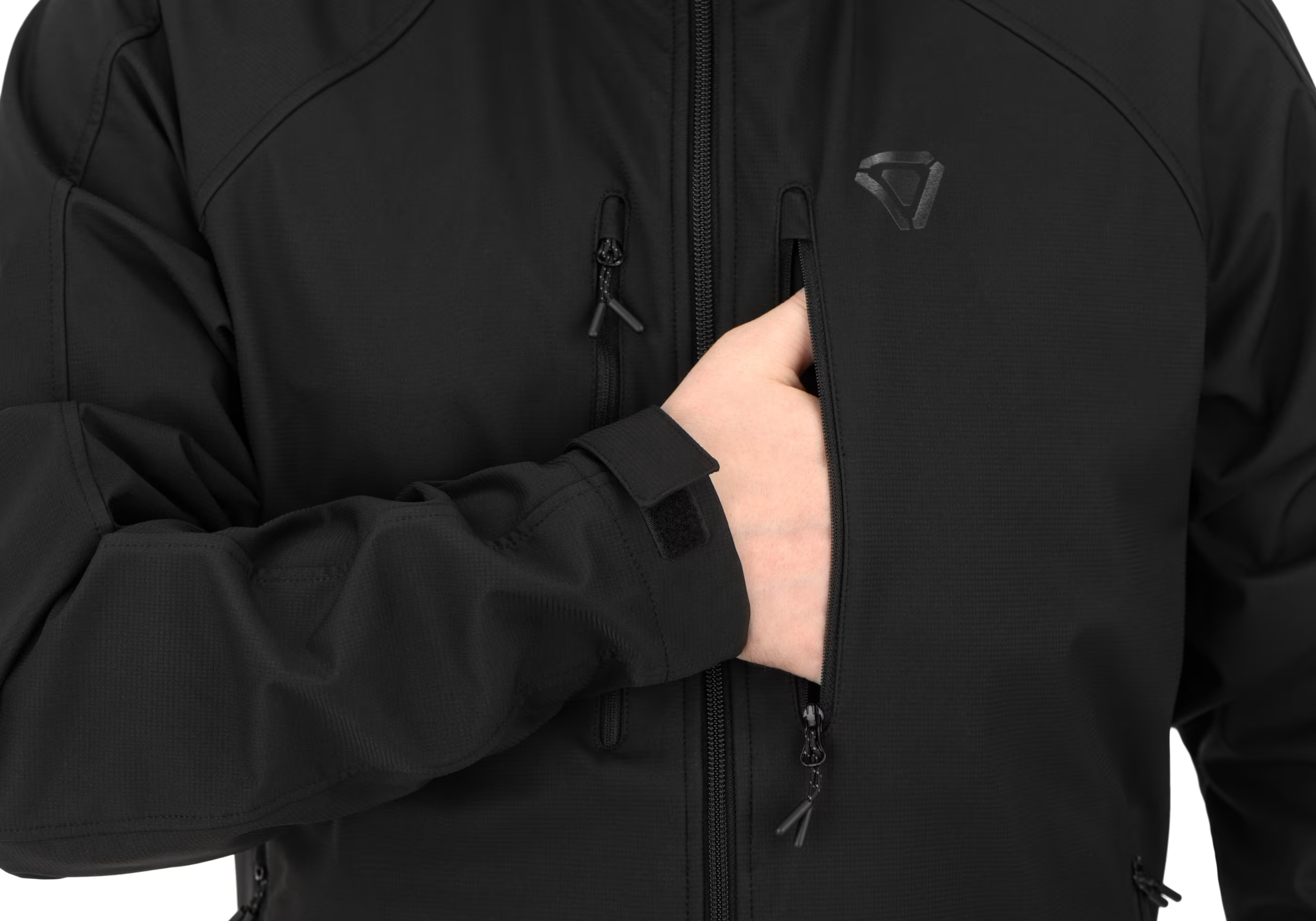 ED Softshell Jacke Schwarz