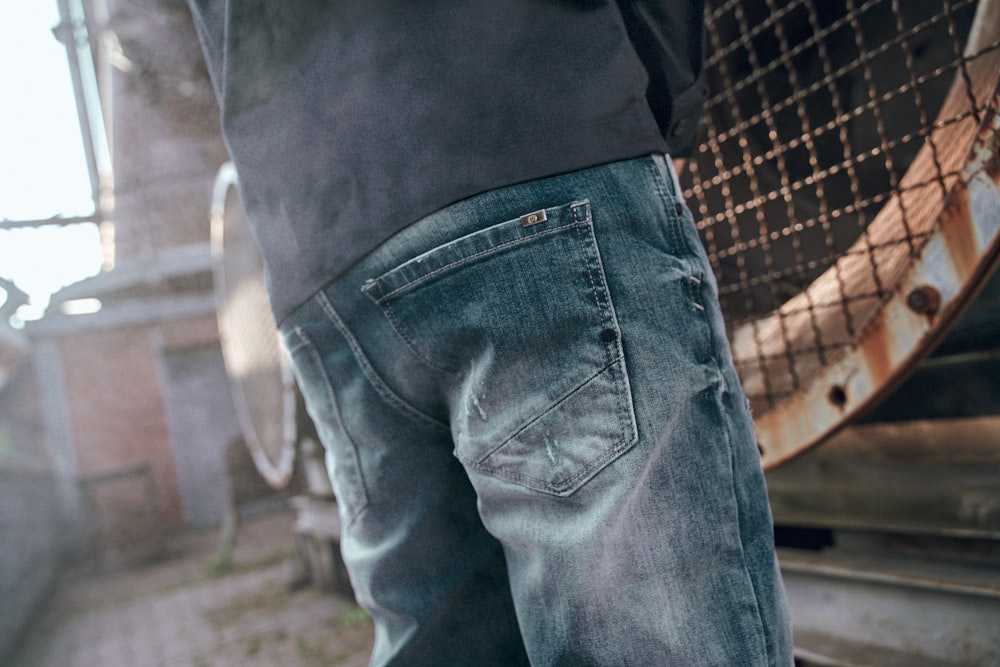 Hose Will Denim blau