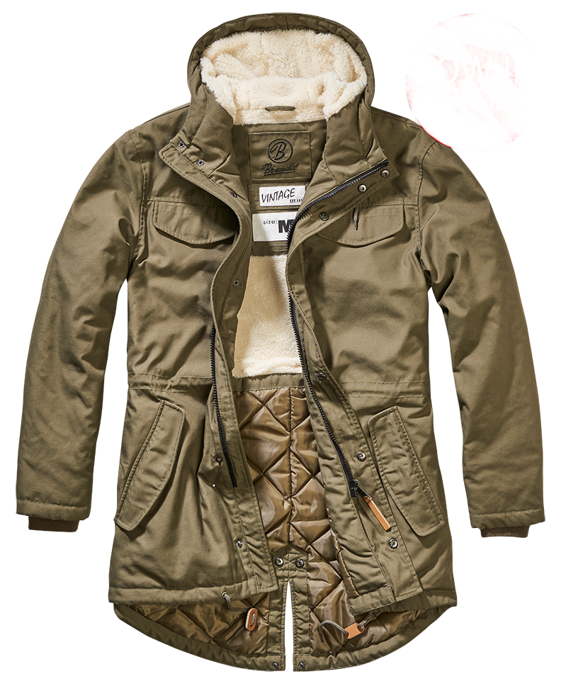 Parka Marsh Lake oliv