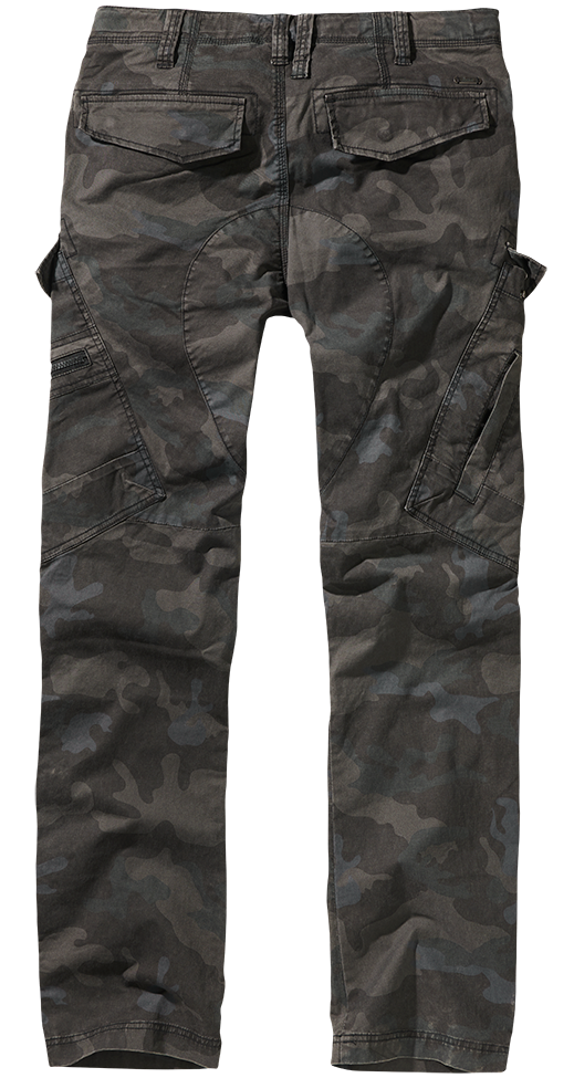 Hose Adven Slim Fit camo dark
