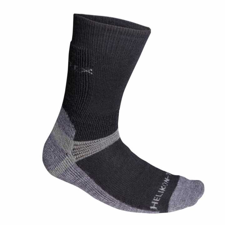 Wollsocken Heavyweight schwarz