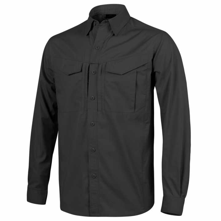 Defender MK2 Langarmhemd, schwarz
