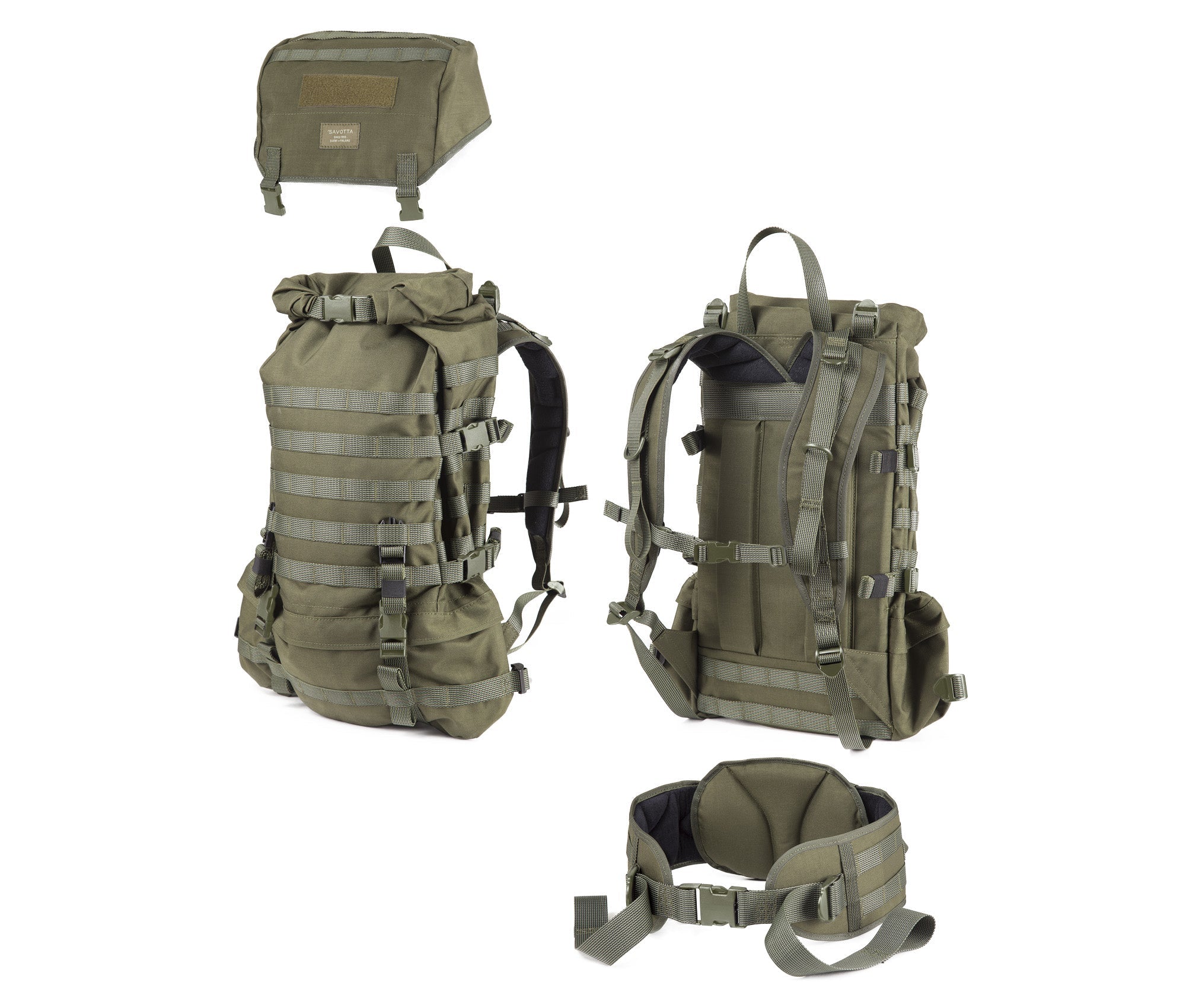 Jäger L max. 60 l Mehrtagesrucksack, oliv