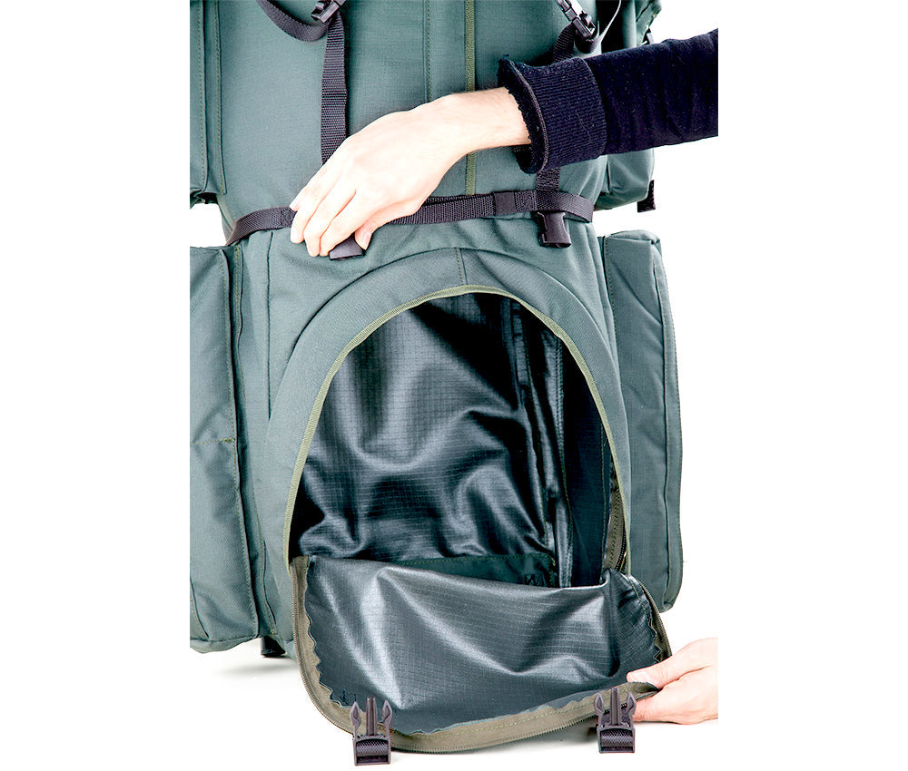 Rucksack 50, 90 l Mehrtagesrucksack, oliv-grün