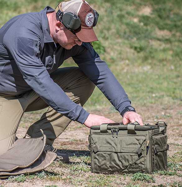 Range Bag Cordura grau