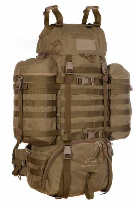 Raccoon 85l Rucksack coyote-braun