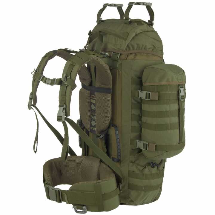 Raccoon 65l Rucksack schwarz