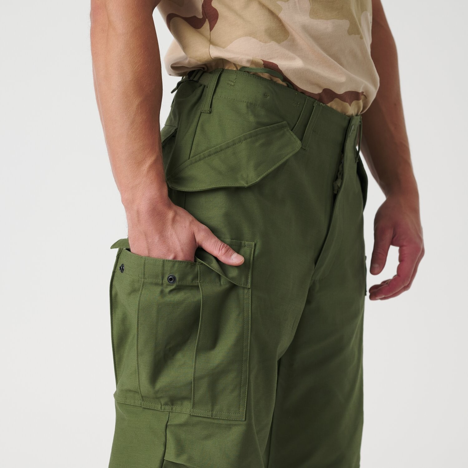 M65 Hose Nyco Sateen schwarz