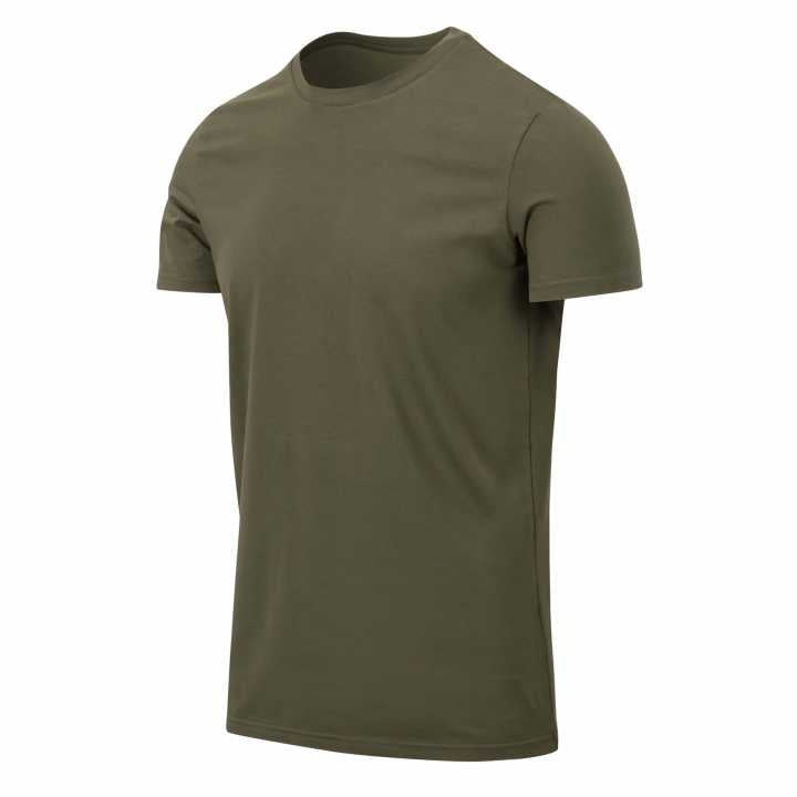 T-Shirt Slim oliv