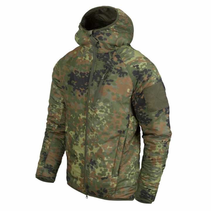 Wolfhound Jacket Kapuze Climashield APEX 67G Jacke flecktarn
