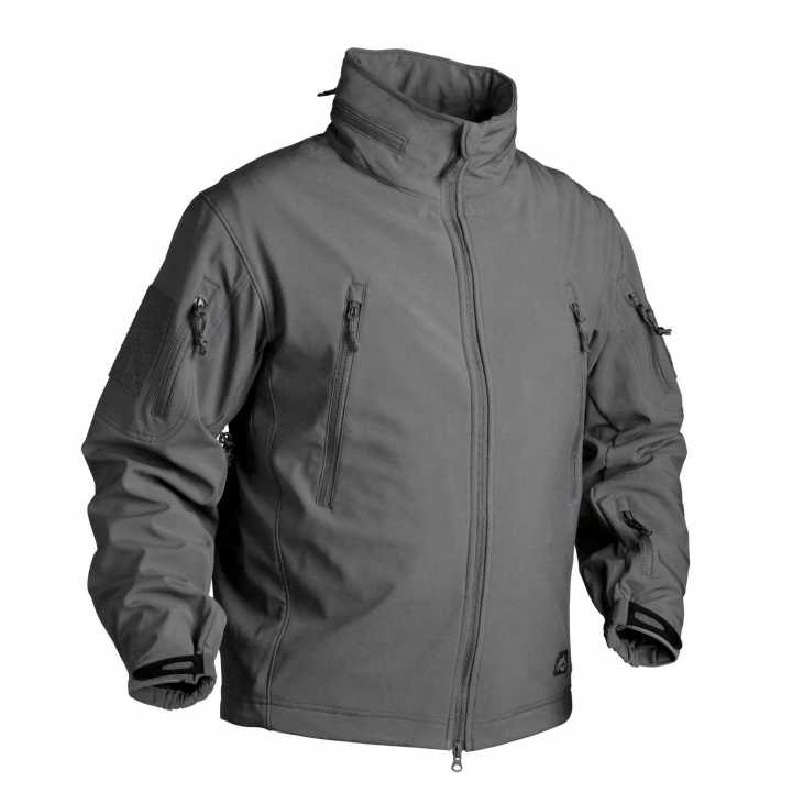 Jacke Gunfighter - Shark Skin Windblocker grau