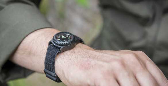Armbandkompass T25 schwarz
