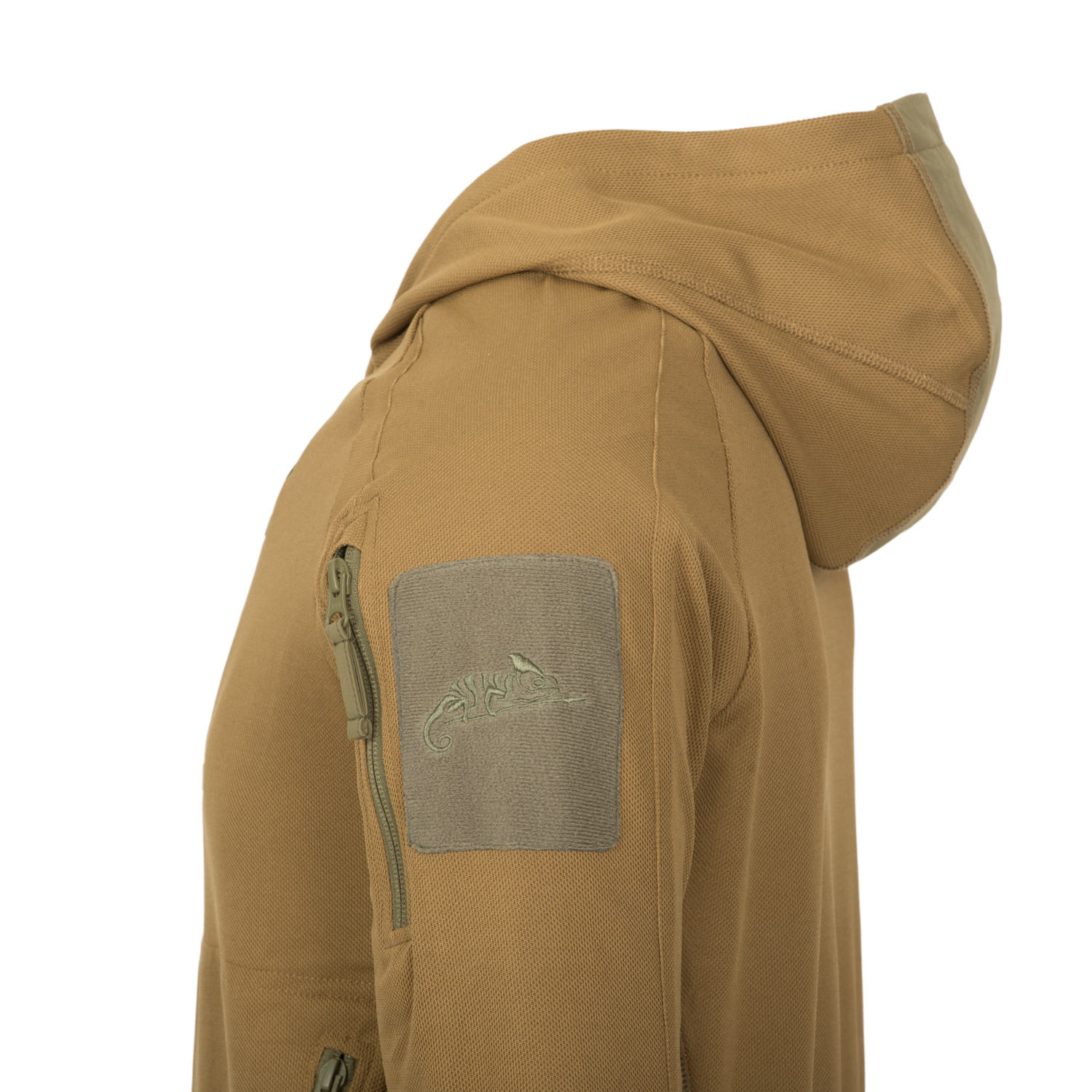 Range Hoodie TopCool coyote/adaptive green
