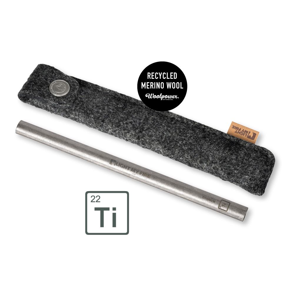 Straw Kit Titanium (Strohhalm)