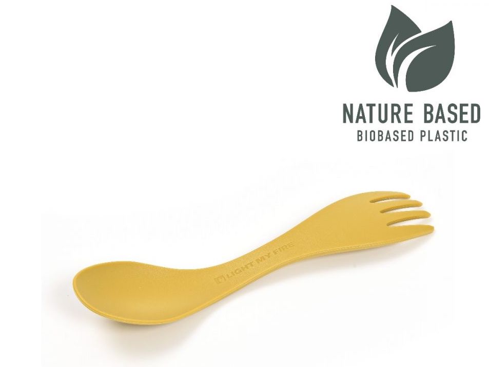 Spork klein yellow