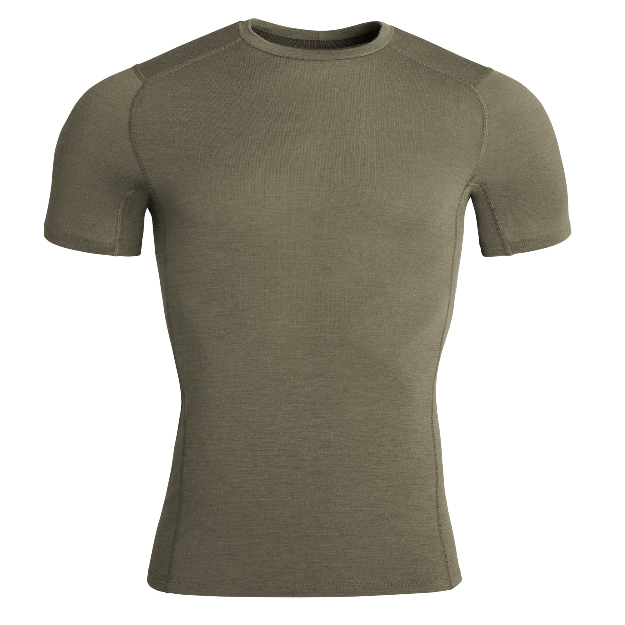 Merino Slim T-Shirt FR olive green