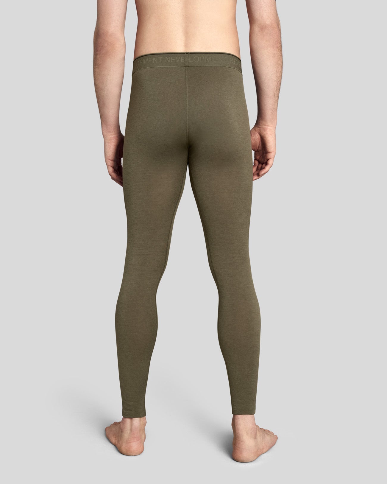 Merino Jockey Tights long FR stone grey