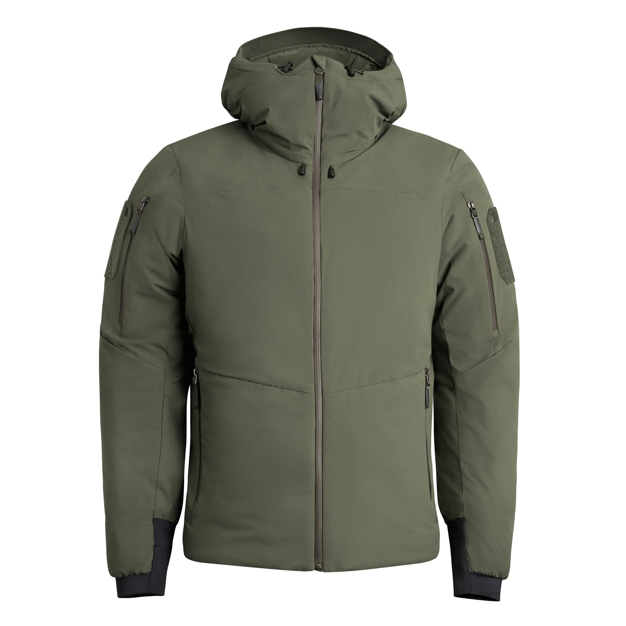 Heavy Insulation Hoody olive green