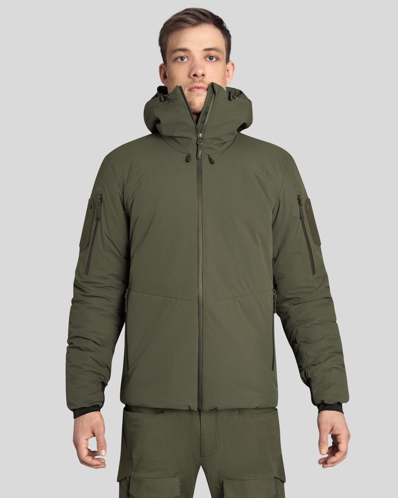 Heavy Insulation Hoody black
