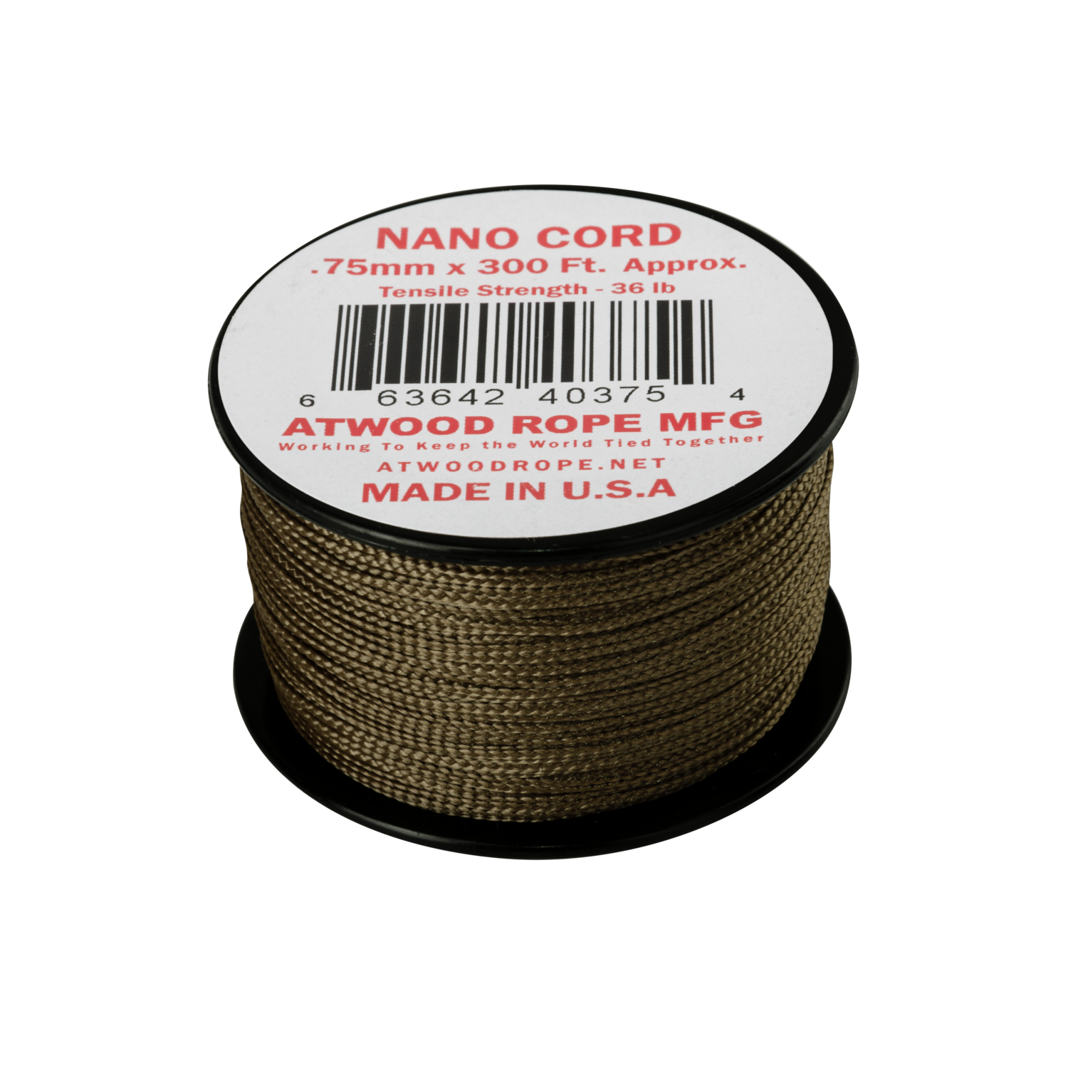 Nano Cord (300ft) Coyote