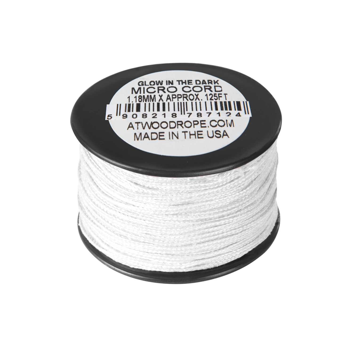 Micro Uber Glow Cord 1.18mm (125ft) White