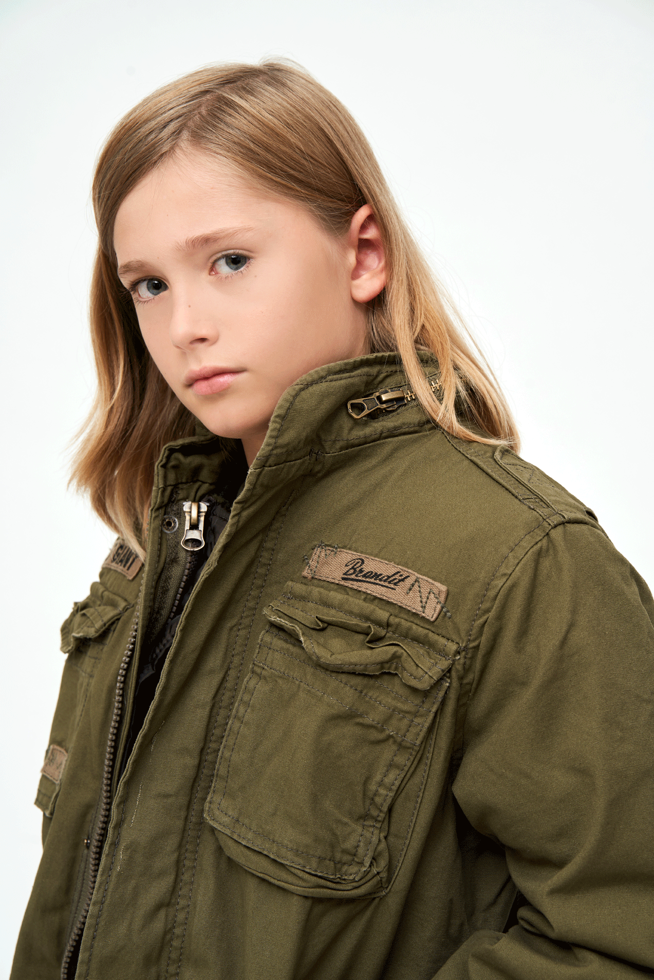 Kids M65 Giant Jacket olive