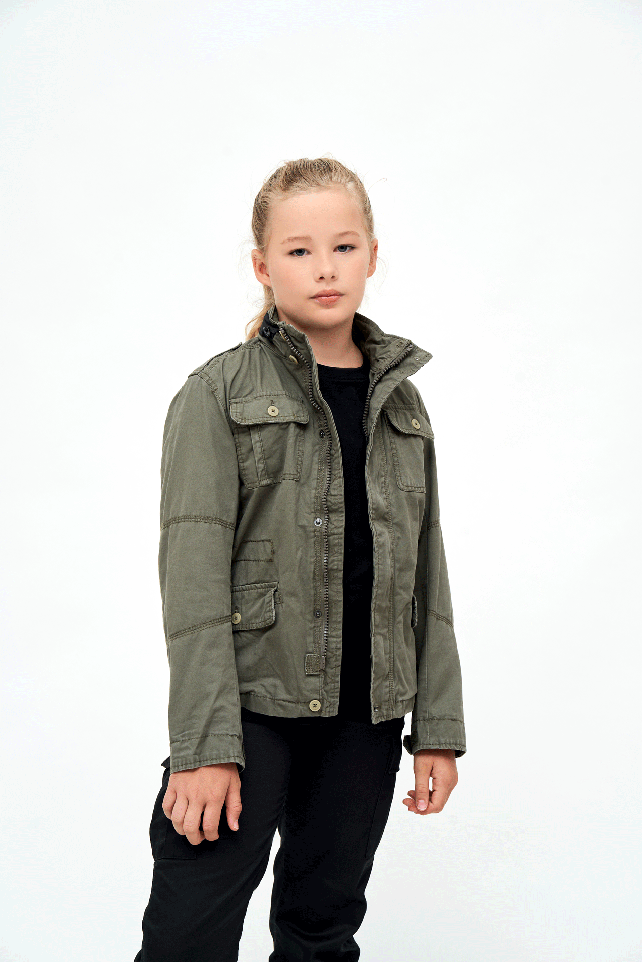 Kids Britannia Jacket olive